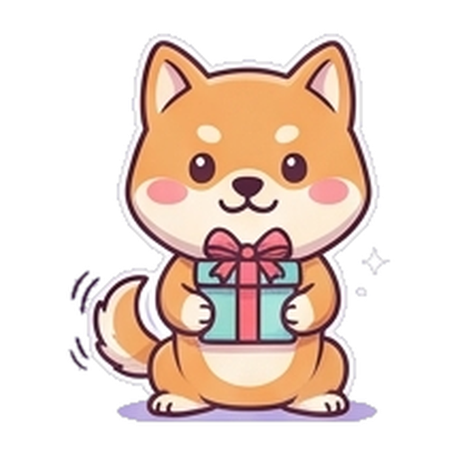 まっすぐ柴犬